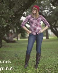 closet costume: lumberjane