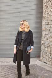 NAVY COAT