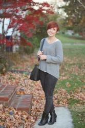 Cute Outfit of the Day: How to Wear Elastic Waist Jeans (When You Are NOT Pregnant)