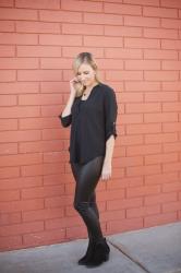 the perfect black blouse + $300 Nordstrom giveaway