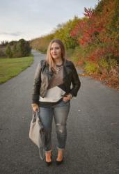 Leather, Heels, and a Giveaway