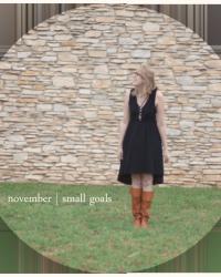 november | small goals