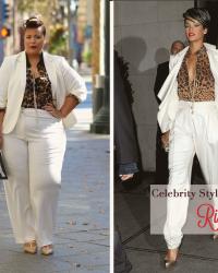 Celebrity Style Capture: Rihanna