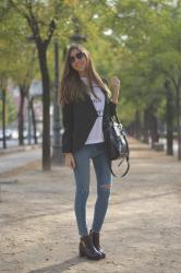 Burgundy boots