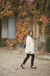 Le manteau blanc Zara