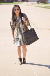 Stripes and camo + Fall giveaway!