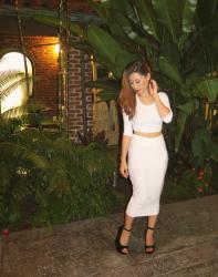 FANCY FRIDAY :: White on White + Boohoo Outfit WINNER