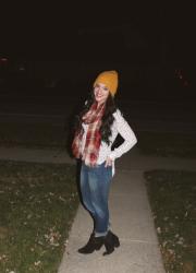 Outfit: Plaid & Polka Dots, a Match Made in Heaven