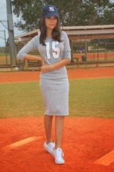 DIY Baseball Dress