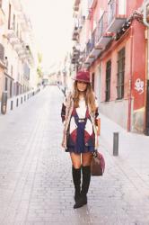 colorful maxi-cardigan
