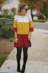 Gameday Outfit: Garnet and Gold Glam