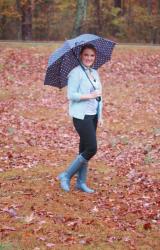 Polka Dot Umbrella