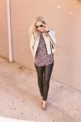 leather and leopard