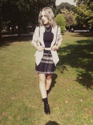 OOTD : The Tartan Skirt