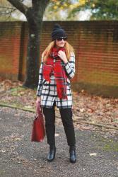 Black, White and Red | Mixed Checks and Tartan for Winter