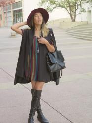 Fall to Winter Outfit with Cape