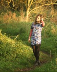 Just a girl in the countryside