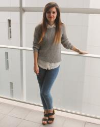 Outfit // Uniqlo Grey Knit
