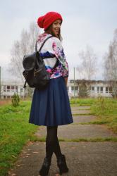 cherry hat & backpack