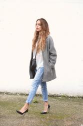 grey coat