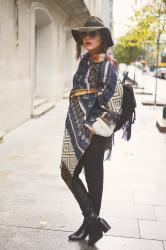 Ethnic poncho