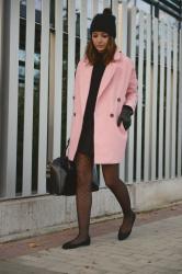 the pink coat