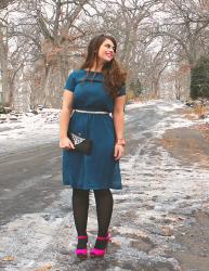 Jewel Tone Holiday Dress