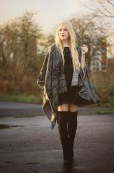 WHAT I WORE | THE BLANKET CAPE