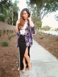 OUTFIT :: Falling for Florals with Trixxi Girl