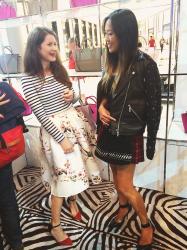 Michael Kors pop-up shop with Aimee Song