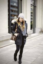 casual winter outfit