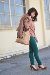 5 Ways To Wear a Tan Sweater :: THREE