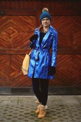 794 electric blue coat