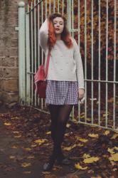 A New Look Christmas Pudding Jumper and Vintage Style Me 