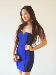 Blue Bodycon