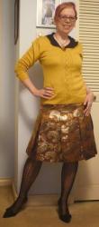 Sparkly Paisley and Mustard (and a Vizzini Appearance)