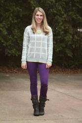 Windowpane Sweater and Two Faced Giveaway!