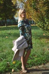 OUTFIT LADYLIKE: NEOPRENE PRINTED DRESS / ABITO IN NEOPRENE STAMPATO