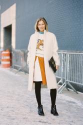 New York Fashion Week AW 2014....Elizabeth