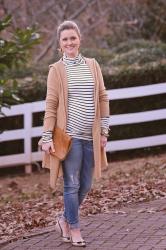 Camel + Stripes 