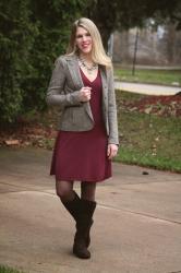 Burgundy Dress: The Final Ensemble and $250 Cash Giveaway!