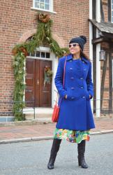 Cobalt Blue Coat