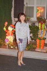 Throw Back Thursday Fashion Link Up: Silver Heels