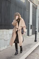 Long wool coat