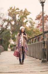 Aztec Fringe Cardigan // White Plum Giveaway