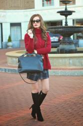 Bordeaux + Plaid