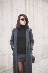 GREY AND BLACK