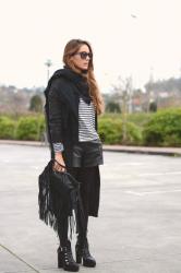 fringed bag