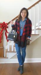 Plaid with the Fur - and an IG Giveaway