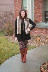 Leggings and Fur